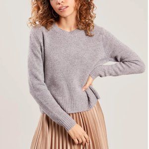 Italic Small Gray Cashmere Sweater I 